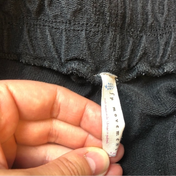 Free People Black Joggers - Picture 4 of 7